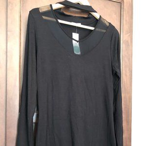 Long sleeve knit top